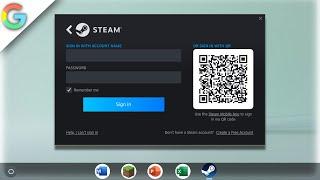 How To Install Steam On Chromebook  2024  STEAM GAMEPLAY Chromebook