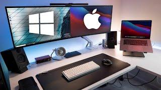 How I connected my Mac and PC to ONE monitor with ONE Keyboard and Mouse