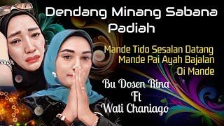 SABANA PADIAH..DENDANG MINANG BASAMO BU DOSEN FT WATI CHANIAGO DI X KOTO SINGKARAK