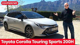 Toyota Corolla Touring Sports  Prueba  Test  Review en español  coches.net