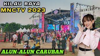Suasana Alun-Alun Caruban Di Acara Live MNCTV 2023