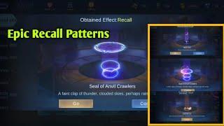 Trick To Draw Epic Recalls  How To Get Epic Recalls For 1 Diamond Mobile Legends Bang Bang