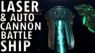 Stellaris - Laser Auto Cannon Battleships - The Machine Age