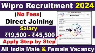 Wipro job apply 2024  Wipro recruitment 2024 freshers  Wipro job vacancy 2024  Job vacancy 2024