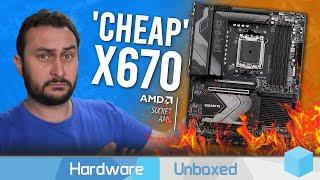 Cheapest AMD X670 Boards Tested VRM Thermals Some AM5 Boards 10% Slower For Gaming