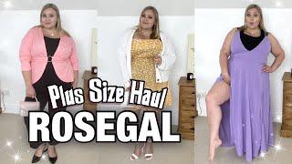 ROSEGAL PLUS SIZE TRY ON HAUL