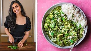 VEGAN PALAK PANEER  incredible Indian recipe