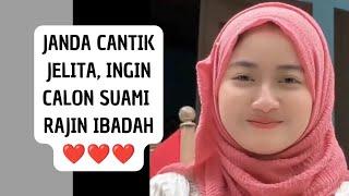  JANDA CANTIK JELITA INGIN SUAMI SHOLEH  JANDA CANTIK CARI JODOH