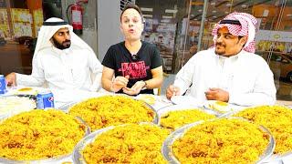 Most RARE Street Food Tour of Saudi Arabia - INSANE Camel Platter + FULL Day of Eating Saudi Food