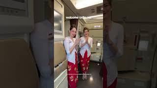 Ngerayain 17 Agustus di pesawat Batik Air rute Jakarta - Manado #merdeka #indonesia #batikair