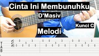 Belajar Gitar Cinta Ini Membunuhku DMasiv Melodi Belajar Gitar Melodi Tutorial Gitar Pemula