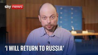 Vladimir Kara-Murza vows to return to Russia after prisoner swap