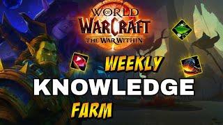 Easy Weekly Profession Knowledge - War Within Guide