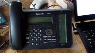 Registering a Panasonic NT Series phone