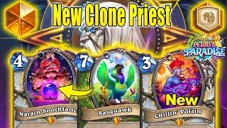 Best Clone Priest Deck With NEW Strong Legendary Cards At Perils in Paradise  Hearthstone