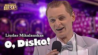 Liudas Mikalauskas - O Disko Lyric Video. Auksinis Balsas