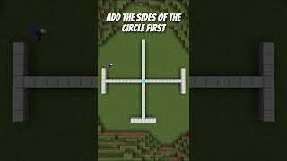 How to build CIRCLES in Minecraft