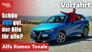 Alfa Romeo Tonale - schön UND gut der Alfa für alle? I auto motor und sport