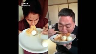 Funny Food Challange On TikTok   Who will win INDIA Vs CHINA   Be Me Stick