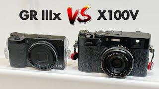 10 Key Differences between Fuji X100V and Ricoh GR IIIIIIx