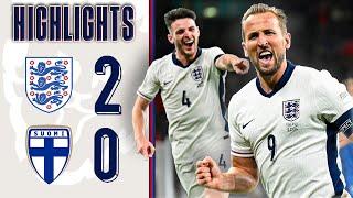 England 2-0 Finland  Kane Stars On 100th Cap Night  Nations League Highlights