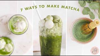 A Week of Matcha   7 Ways to Enjoy