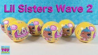 LOL Surprise Lil Sisters Series 3 Wave 2 Confetti Pop Opening Toy Review  PSToyReviews