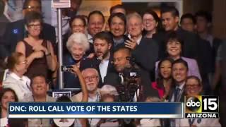 ARIZONA Roll Call Vote of the States - Ruben Gallego - Democratic National Convention