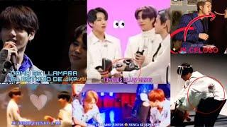 JIKOOK sorprendidos por Nam nombre del estudio de JK Expuestomanos juntas enfrente de BTS