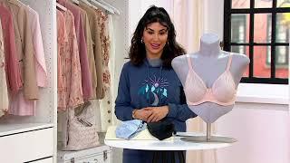 Wacoal Elevated Allure Unlined Underwire Bra on QVC