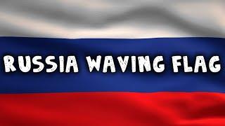  Russia Country Flag Animation  Full HD  10 Hours