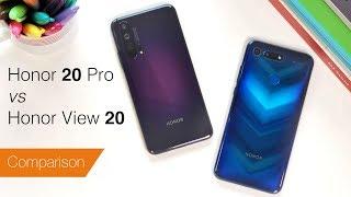 Honor 20 Pro vs View 20