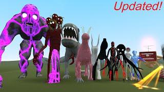 NEW UPDATED ALL TREVOR HENDERSON CREATURES SIZE COMPARISON Garrys Mod 2022