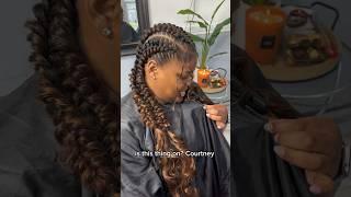 Butterfly Braid REDO 🫠 #hair #naturalhair #braids #braidstyles #stitchbraids #butterflybraids