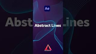 Abstract lines animation in After Effects  Tutorial