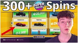 Forza Horizon 5 SUPER WHEELSPIN OPENING 300+ Spins