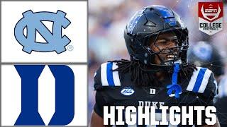 North Carolina Tar Heels vs. Duke Blue Devils  Full Game Highlights  ESPN College Football