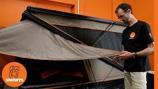 Darche Ridgeback HighRize Hard Shell Rooftop Tent - How to setup & pack away