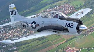 North American T-28 Trojan a piston-engined military trainer aircraft