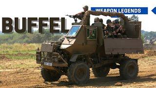 Buffel mine-protected vehicle  One of the most successful MRAP