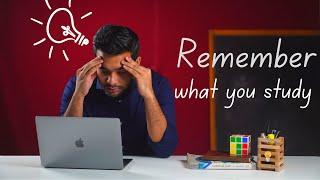 Best strategy to remember what you study