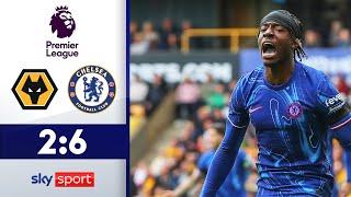 Madueke dreht auf  Wolverhampton Wanderers - FC Chelsea  Highlights - Premier League 202425