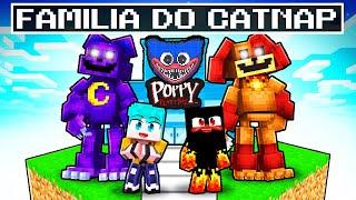 Tenho uma FAMÍLIA de CATNAP no Minecraft