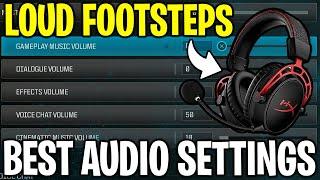 BEST Audio Settings for Modern Warfare 3 Loud footsteps in MW3