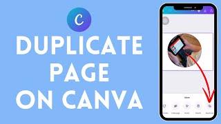 How to Duplicate A Page on Canva 2024  Duplicate Canva Template