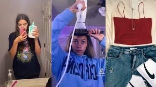 GRWM for the first day of school  tiktok compilation