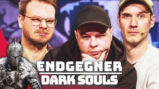 Mit welcher Waffe kämpft der 1. Boss?  Endgegner Dark Souls  Trant vs. Etienne & Dennis