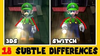 18 Subtle Differences between Luigis Mansion 2 HD and the original - Part 2