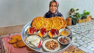 IRAN Village bread recipe - gilan village bread comach  نان محلی گیلان ، کوماچ 