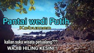 Pantai Wedi Putih KebumenKeindahan Pantai Tersembunyi Di Wisata Selatan KebumenVlog Wisata Kebumen